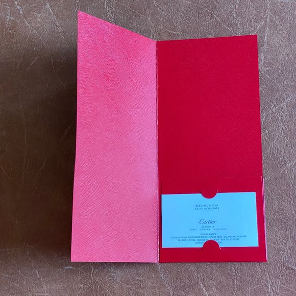 Cartier Receipt Folder Holder - Picture 2 of 6